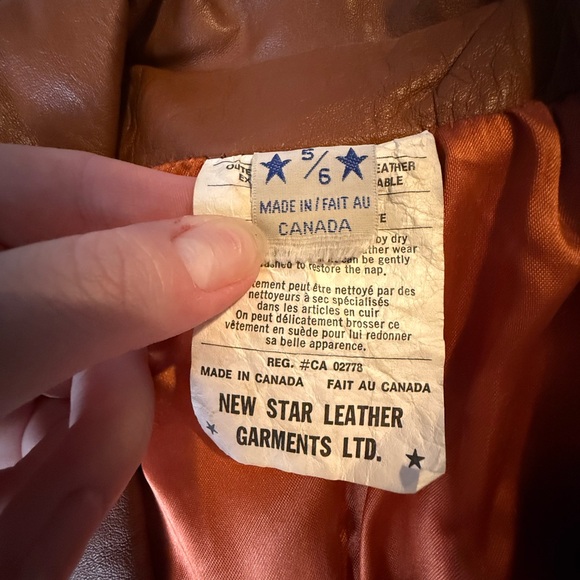 1970’s leather trench coat - Picture 6 of 10